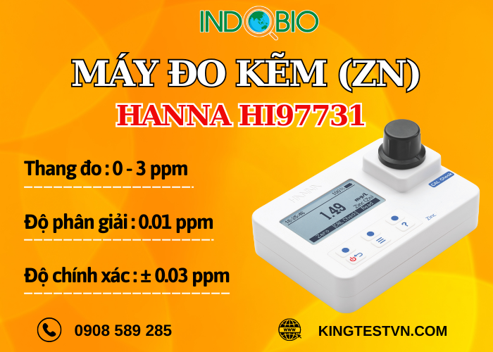 Máy test Zn Hanna HI97731